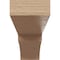 Ekena Millwork 4"W x 24"D x 8"H Thin Monterey Rough Cedar Woodgrain TimberThane Corbel, Primed Tan CORUR04X24X08MONRCPR - alternate 6